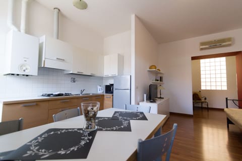 Superior Apartment, 2 Bedrooms | Private kitchen | Fridge, microwave, stovetop, espresso maker