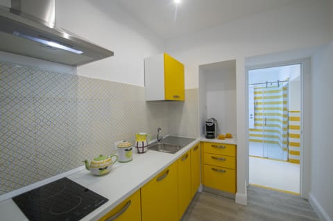 Apartment, Sea View, Annex Building | Private kitchen | Electric kettle