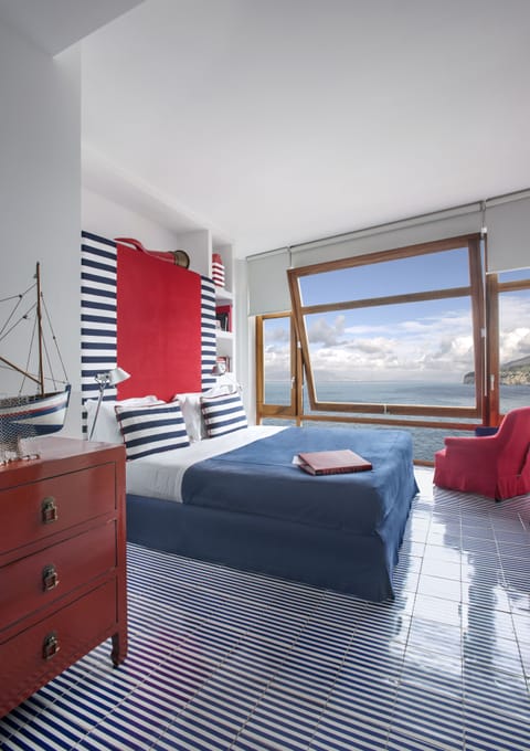 Classic Double Room, Sea View | Premium bedding, minibar, in-room safe, individually decorated