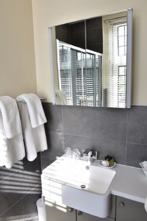 Standard Twin Room | Bathroom | Combined shower/tub, free toiletries, hair dryer, towels