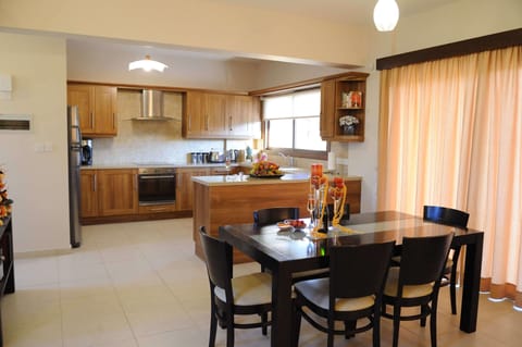 Royal Villa, 3 Bedrooms, Private Pool | Private kitchen | Full-size fridge, microwave, oven, stovetop