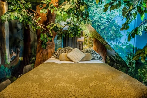 Room (Enchanted Forest) | Premium bedding, individually decorated, individually furnished