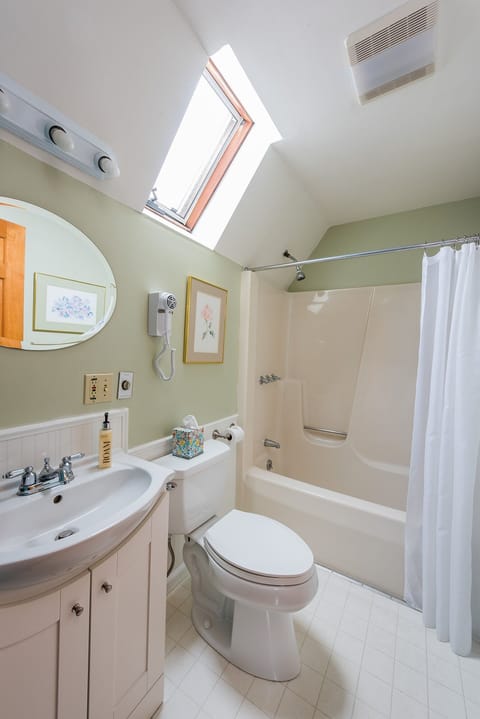 Marshall Point (Private Bathroom) | Bathroom | Shower, designer toiletries, hair dryer, towels