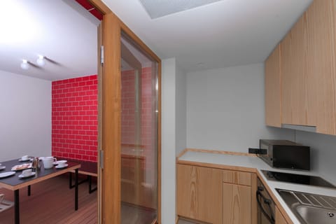 Premium Apartment, 2 Bedrooms | Private kitchen | Fridge, microwave, coffee/tea maker, cookware/dishes/utensils