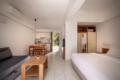 Studio | Living area | 64-cm TV with satellite channels