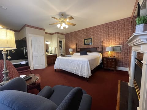 Golden Spur (Room #5) | Premium bedding, individually decorated, individually furnished