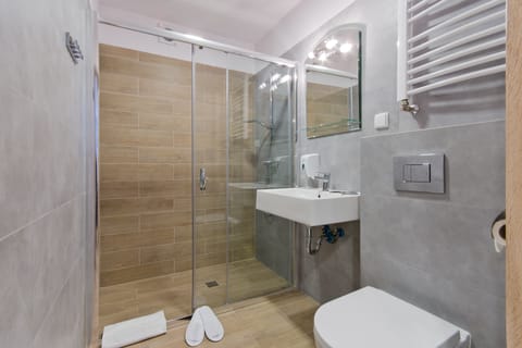 Studio (6 people) | Bathroom | Shower, hair dryer, towels
