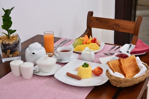 Daily English breakfast (USD 8 per person)
