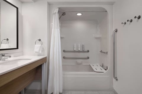 Free toiletries, hair dryer, towels, soap