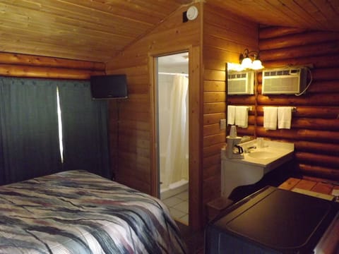 Queen Cabin - Pet Free | Iron/ironing board, free cribs/infant beds, rollaway beds, free WiFi