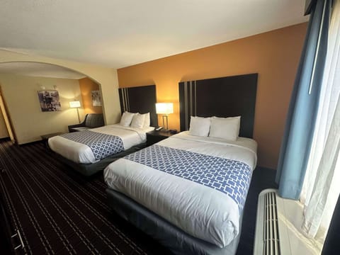 Suite, 2 Queen Beds, Non Smoking, Refrigerator & Microwave | Pillowtop beds, in-room safe, iron/ironing board, free WiFi