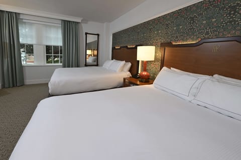 Room, 2 Queen Beds, Allergy Friendly | Egyptian cotton sheets, premium bedding, pillowtop beds, in-room safe