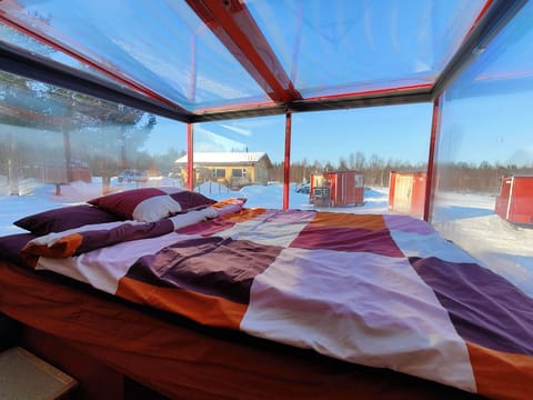 Panoramic Cabin, 1 Double Bed | Free WiFi, bed sheets