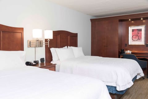 Room, 2 Queen Beds | Premium bedding, pillowtop beds, in-room safe, laptop workspace
