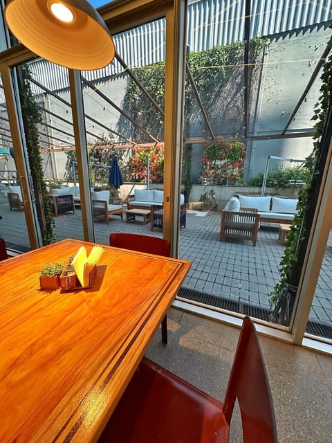 Breakfast served, local cuisine