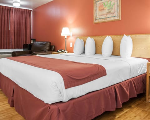 Standard Room, 1 King Bed, Non Smoking | Desk, iron/ironing board, free cribs/infant beds, rollaway beds