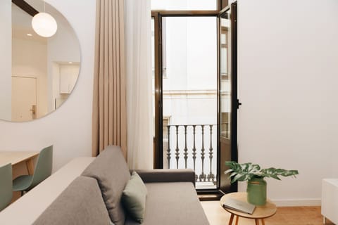 Superior Apartment, 1 Bedroom | Living area | LED TV