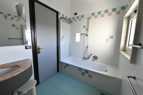 Free toiletries, hair dryer, bidet, towels