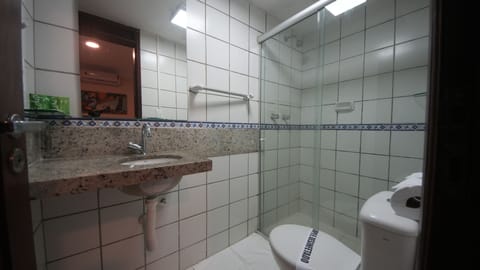 Standard Double Room | Bathroom | Hair dryer, towels