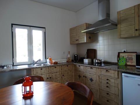 Family Apartment | Private kitchen | Electric kettle, eco-friendly cleaning products