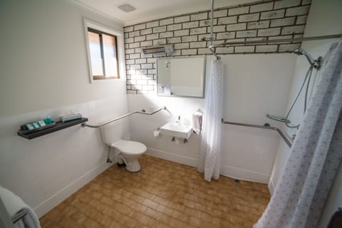 Accessible Room | Bathroom | Free toiletries, hair dryer, towels