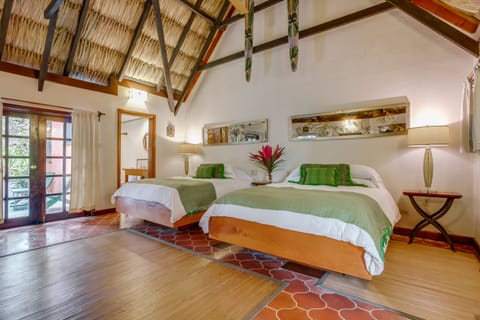 Rainforest Cottage Double Room | In-room safe, individually decorated, individually furnished, desk