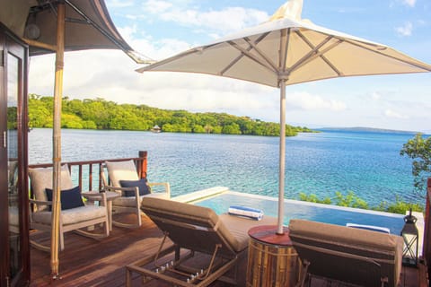 Cliff Tent Pool Villa | Beach/ocean view