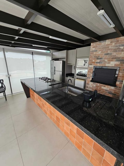 Premier Penthouse, 4 Bedrooms, Private Pool | Private kitchen | Fridge, microwave, oven, stovetop