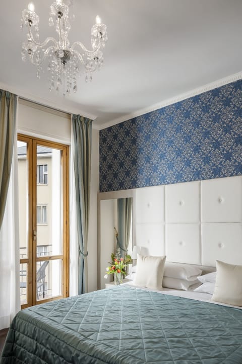 Premium Room, Terrace, City View | Down comforters, minibar, in-room safe, desk