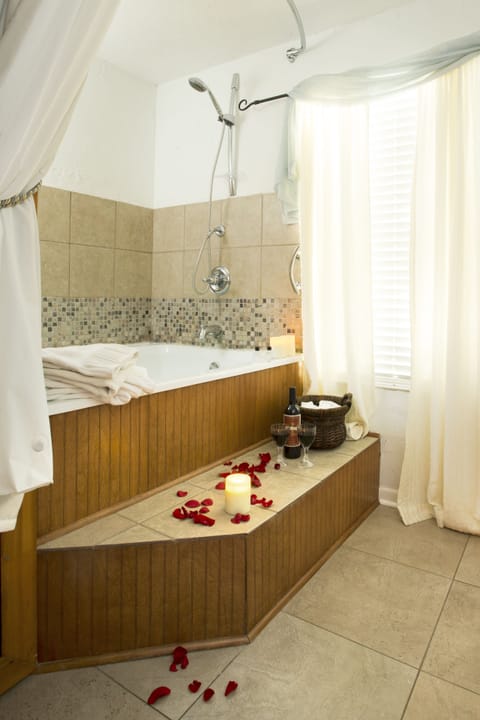 Suite, Private Bathroom (The Mediterranean (Room in the B&B)) | Private spa tub