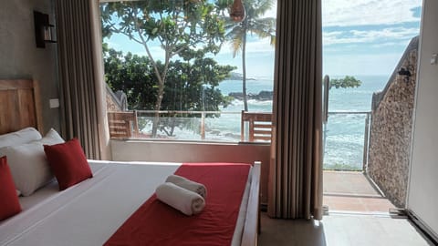 Superior Double Room, 1 Bedroom, Sea View, Beachfront | Premium bedding, desk, laptop workspace