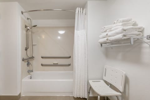 Suite, 1 King Bed with Sofa bed, Non Smoking | Accessible bathroom