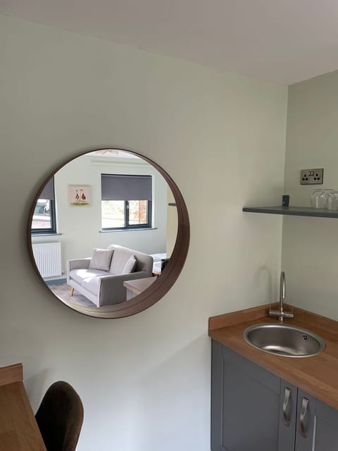 27-inch flat-screen TV with digital channels, TV