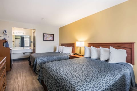 Standard Room, 2 Queen Beds, Non Smoking | Premium bedding, Select Comfort beds, desk, blackout drapes