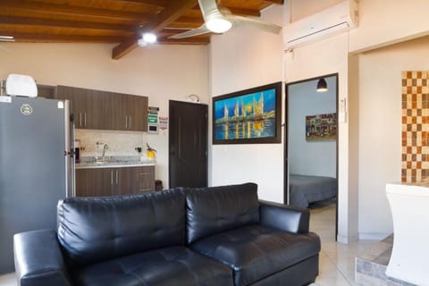 Apartment, 1 Bedroom, City View (301) | Living area | 39-inch flat-screen TV with cable channels, TV