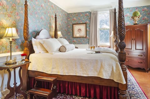 Benson Room | Premium bedding, pillowtop beds, individually decorated