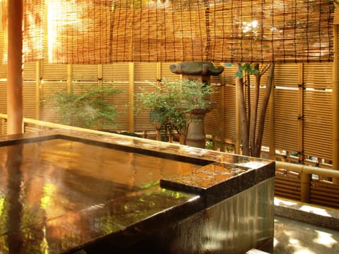 Japanese Executive Room with Beds, Private Open Air Bath | In-room safe, iron/ironing board, free WiFi, bed sheets