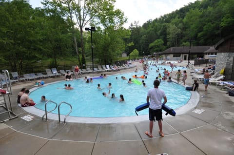 Seasonal outdoor pool