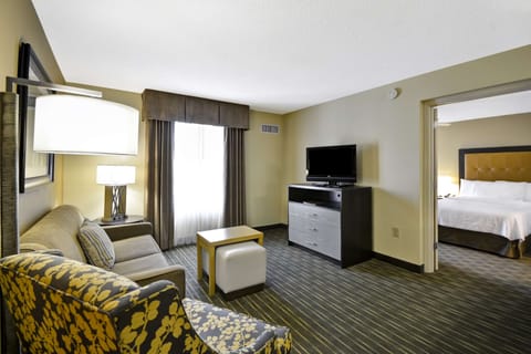 Suite, 1 King Bed | 1 bedroom, in-room safe, desk, iron/ironing board