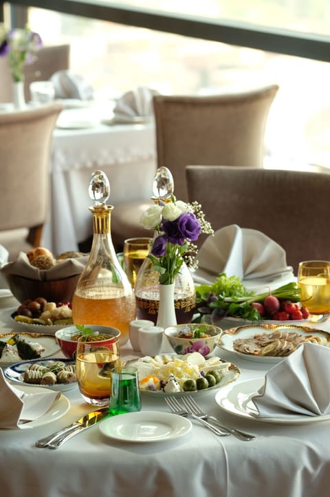 Daily buffet breakfast (EUR 35 per person)