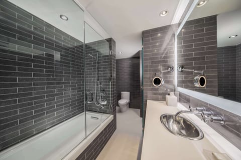 Andaz Extra Large Loft Suite | Bathroom | Designer toiletries, hair dryer, bathrobes, slippers