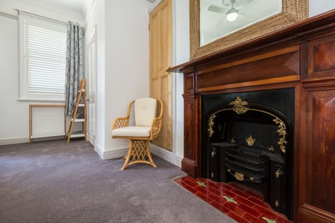 Premier Double Room, 1 Queen Bed, City View | Fireplace