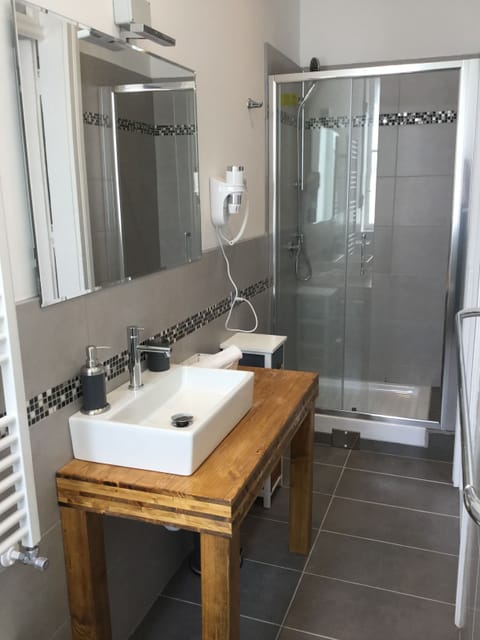 Double Room, City View (External private bathroom) | Bathroom | Free toiletries, hair dryer, slippers, bidet
