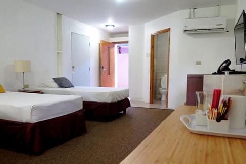 Family Quadruple Room, 1 Bedroom, Non Smoking, Garden View | In-room safe, desk, iron/ironing board, free WiFi