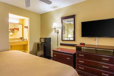 Standard Room, 1 King Bed | Premium bedding, blackout drapes, iron/ironing board, free WiFi