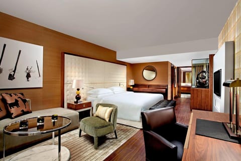 Grand Suite, 2 Bedrooms | Premium bedding, minibar, in-room safe, blackout drapes