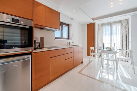 Premium Suite, 1 Bedroom | Private kitchen | Fridge, espresso maker, coffee/tea maker, electric kettle