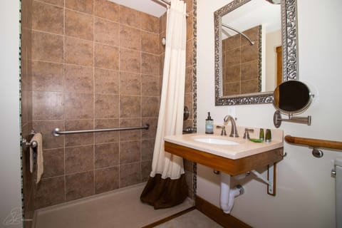 Basic Room, Private Bathroom, Mountain View | Bathroom | Free toiletries, hair dryer, towels