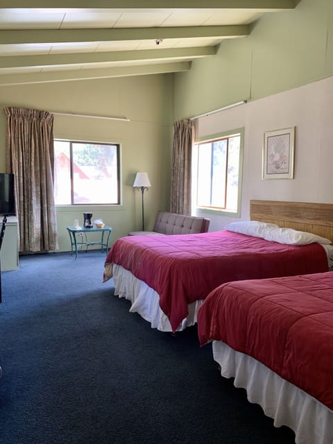 Standard Room, 2 Double Beds | In-room safe, blackout drapes, iron/ironing board, free WiFi