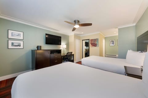 Standard Room, 2 Double Beds, Non Smoking, Refrigerator | Premium bedding, pillowtop beds, in-room safe, desk